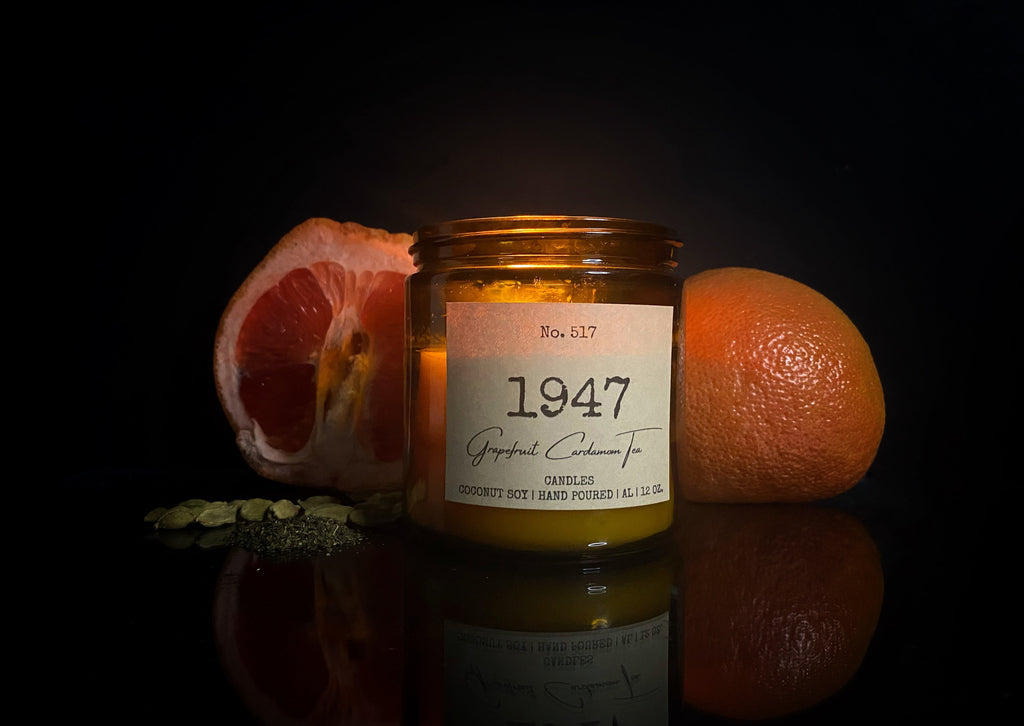 Grapefruit Cardamom Tea Candle