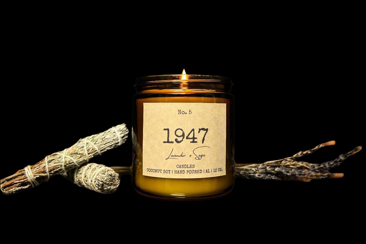 Lavender Sage Candle – 1947 Candles